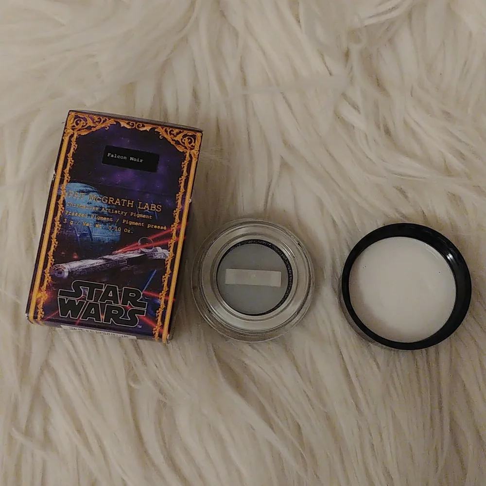 💝FIRM! NWT PAT MCGRATH STAR WARS CHROMALUXE ARTISTRY PIGMENT FALCON NOIR